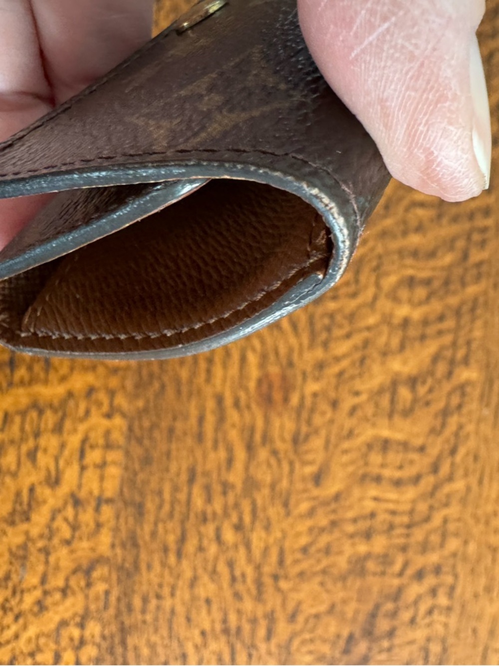 Louis Vuitton Brown Monogram Key Holder - Picture 7 of 10